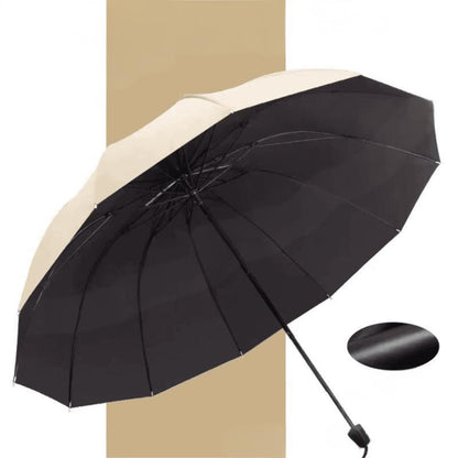 📢HEISSES ANGEBOT 50 % RABATT☔12-fach gefaltbarer, großer, windgeschützter Regenschirm