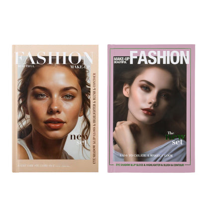 🥰🎨5-Schicht-Makeup-Palette im Buchstil mit 67 Profi-Farbtönen