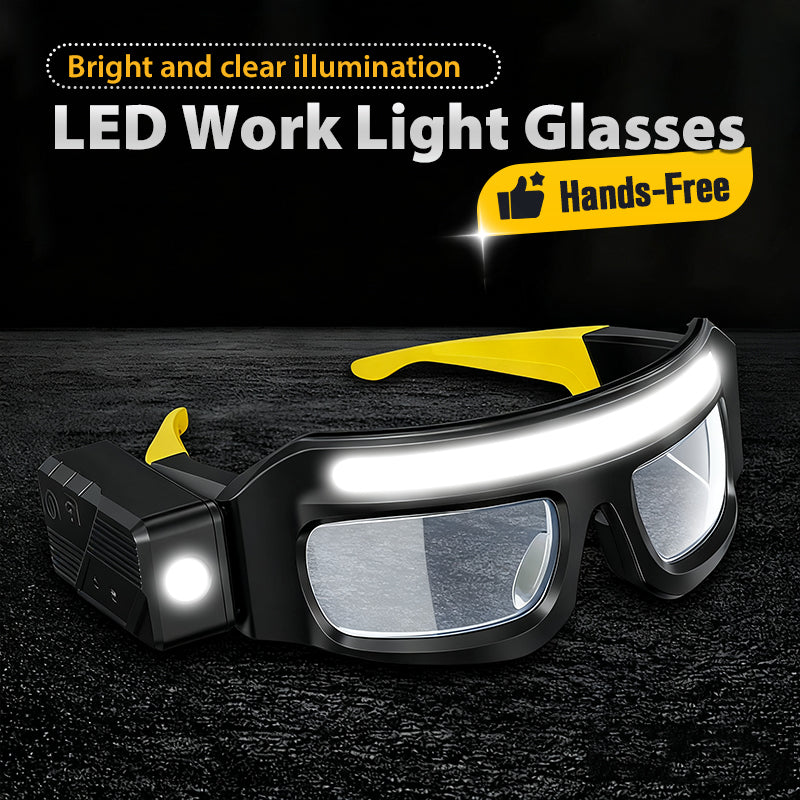 ✨Freihändige LED-Arbeitslichtbrille