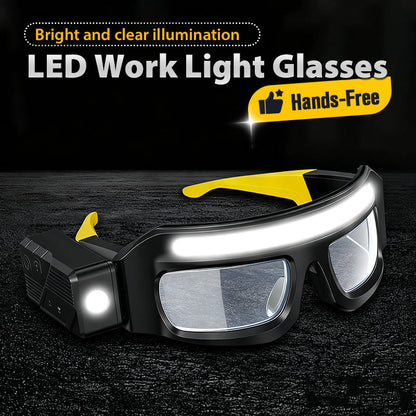 ✨Freihändige LED-Arbeitslichtbrille