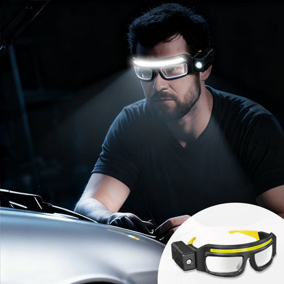 ✨Freihändige LED-Arbeitslichtbrille