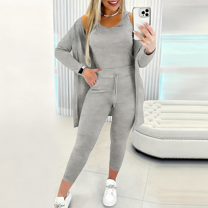 💕Damen lässiges und stilvolles 3-teiliges Set