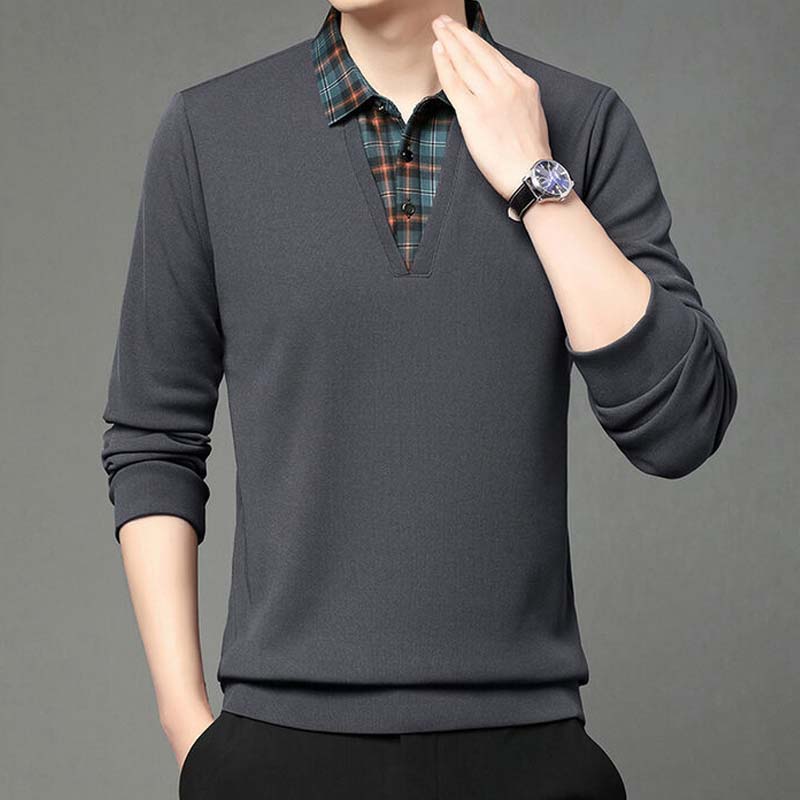 👔 Warmes und dickes Herrenhemd, ein Must-Have für Herbst und Winter, vielseitig und modisch