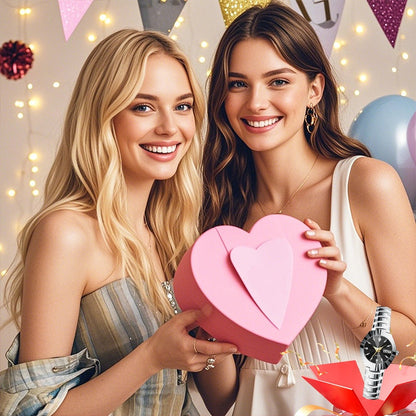 🔥Weihnachtsverkauf – bis zu 50 % Rabatt🎅  Elegante wasserdichte Damenuhr