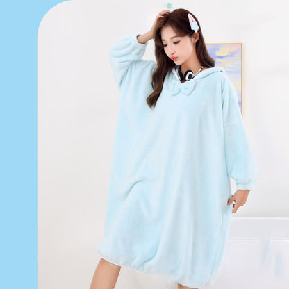 🔥Saugfähiger und schnell trocknender Bademantel mit Kapuze