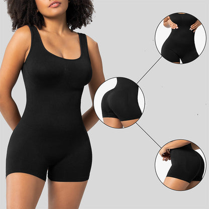⏳ LIMITIERTES ANGEBOT: 50% RABATT 💥 Formende Einteiler-Shapewear mit Bauchstraffung & Hüftlifting – völlig nahtlos!