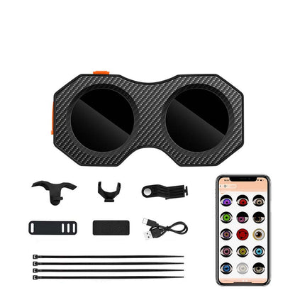 🔥Innerhalb von 3 Tagen profitieren Sie von 50 % Rabatt!🎉👁️ Dynamisches Devil's Eye Fahrradrücklicht – Sicherheit &amp; Einzigartigkeit! 🚲