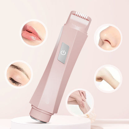 2-in-1 kabelloser Damen-Elektrorasierer
