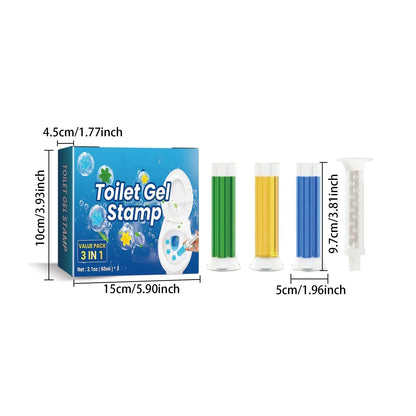 🚽 Toilettenreiniger-Gel | Starke Fleckenentfernung + langanhaltende Frische ✨💚