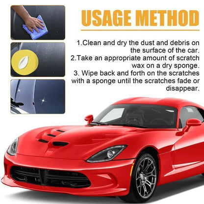 📢📢LAST DAY SALE 50% OFF⚡Pxcxu Universal Car Scratch Remover Wax – Removes Scratches, Restores Shine & Easy Application💧