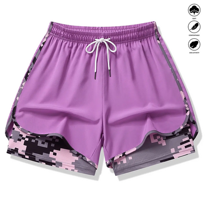 📢📢50% RABATT !!⏰ Atmungsaktives Material, Camouflage-Futter & Taschen für Damen 🏃‍♀️✨