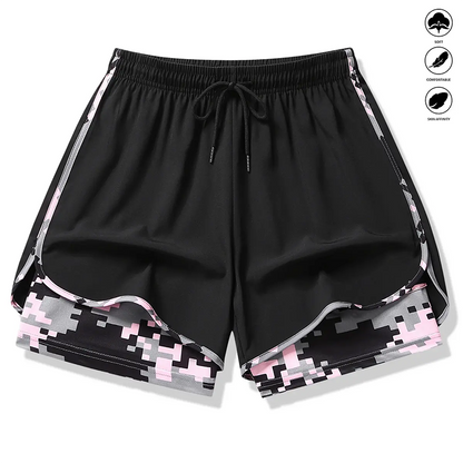 📢📢50% RABATT !!⏰ Atmungsaktives Material, Camouflage-Futter & Taschen für Damen 🏃‍♀️✨