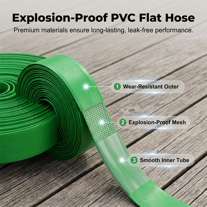 Retractable Garden Hose Reel with Spray Nozzle
