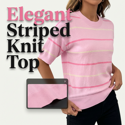 Women's Classic Striped Short-Sleeve T-Shirt