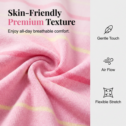 Women's Classic Striped Short-Sleeve T-Shirt