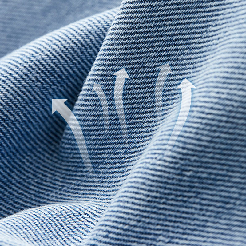 Women's High-Waist Loose Fit Denim Shorts