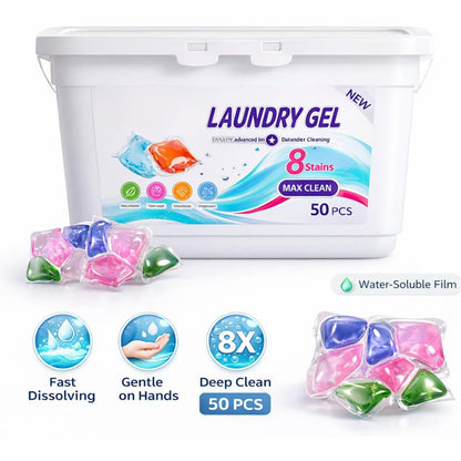 50-Count 3-in-1 Laundry Detergent Pods