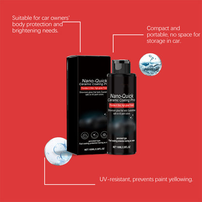 Quick-Effect High-Gloss Car Detailing Spray