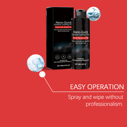 Quick-Effect High-Gloss Car Detailing Spray