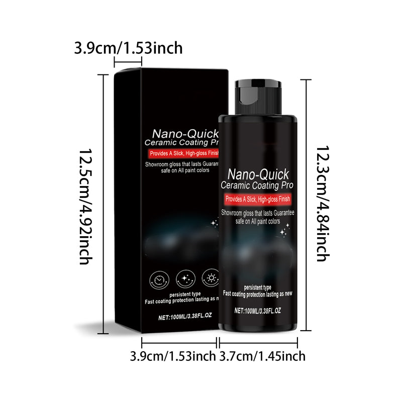 Quick-Effect High-Gloss Car Detailing Spray