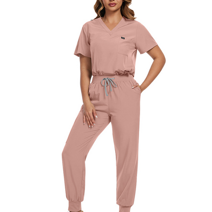 Bequemes und atmungsaktives Damen-Kasack-Set