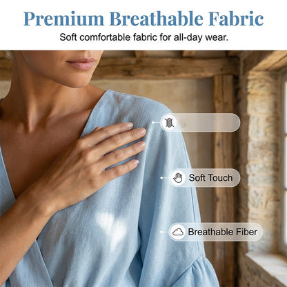 🎁👗 50% RABATT! Hochtaillierter Weitbein-Jumpsuit mit V-Ausschnitt – luftig, bequem, vielseitig – ideal für Reisen & Urlaub. 🏖️💫