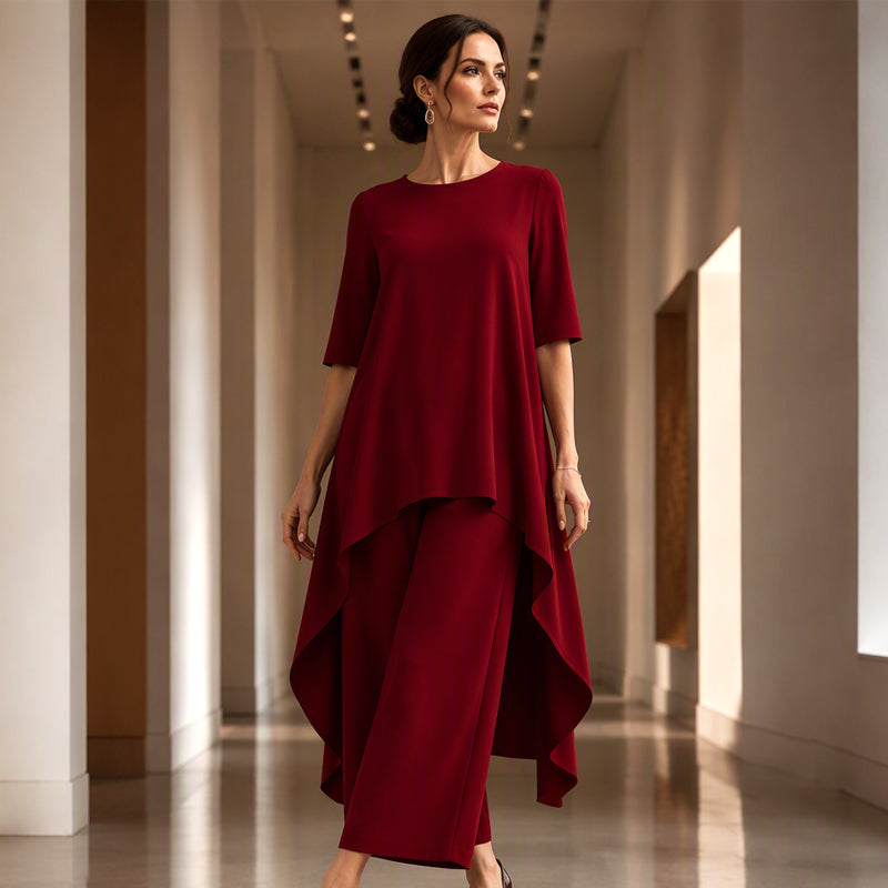 🔥 Jetzt im Trend – Asymmetrisches Hosen-Set – vielseitig