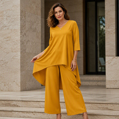 🔥 Jetzt im Trend – Asymmetrisches Hosen-Set – vielseitig