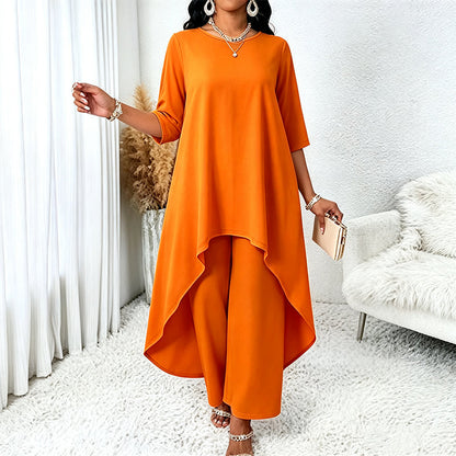 🔥 Jetzt im Trend – Asymmetrisches Hosen-Set – vielseitig