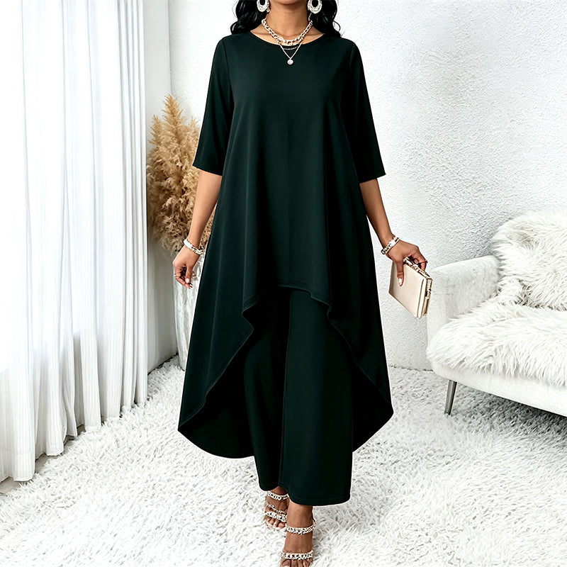 🔥 Jetzt im Trend – Asymmetrisches Hosen-Set – vielseitig