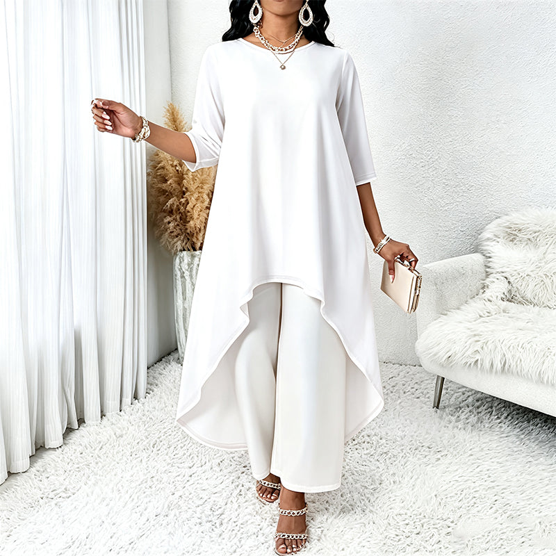 🔥 Jetzt im Trend – Asymmetrisches Hosen-Set – vielseitig