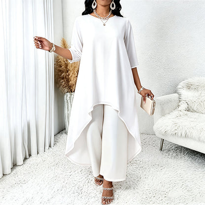 🔥 Jetzt im Trend – Asymmetrisches Hosen-Set – vielseitig