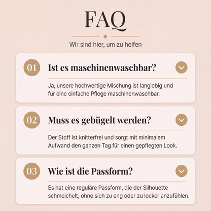 Vielseitiges, seidenweiches Satin-Langarmhemd für Damen