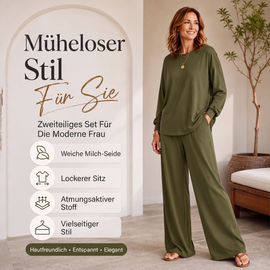 💎✨ Jetzt im Trend – Schickes Zweiteiler-Outfit – bequem und edel