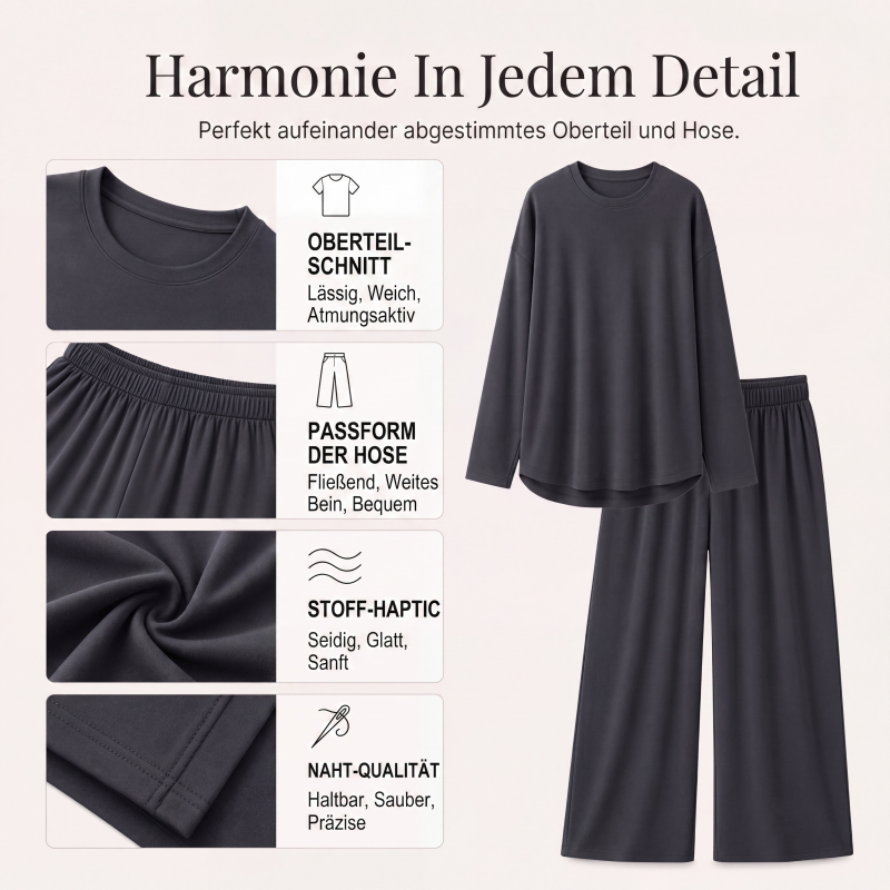 💎✨ Jetzt im Trend – Schickes Zweiteiler-Outfit – bequem und edel