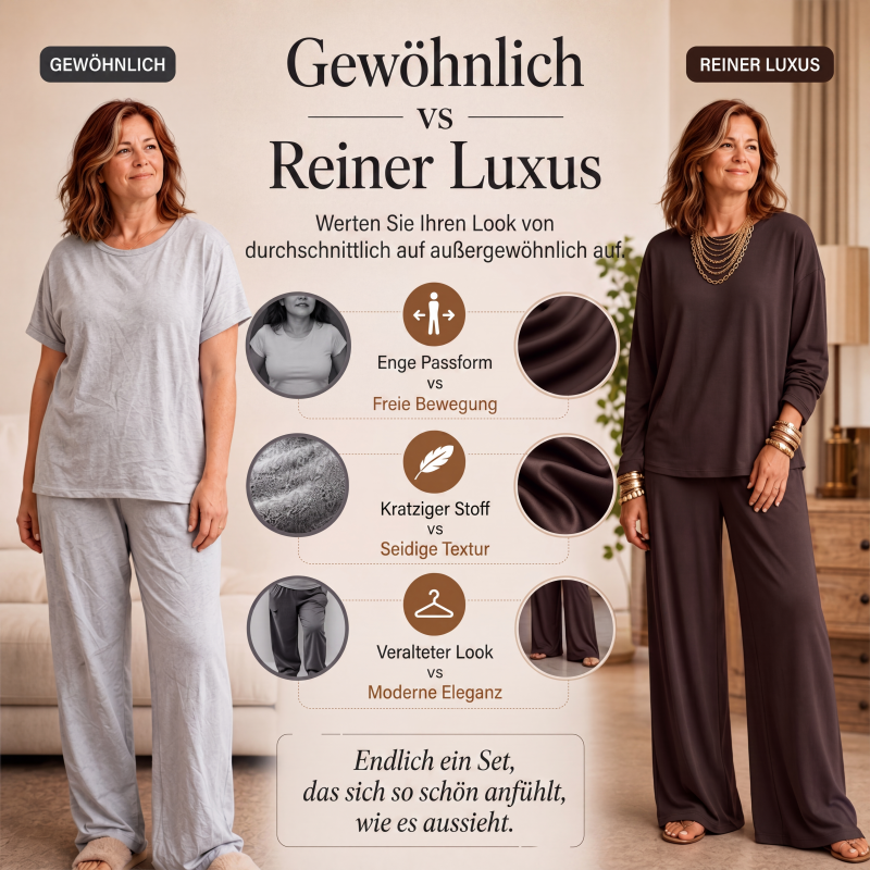 💎✨ Jetzt im Trend – Schickes Zweiteiler-Outfit – bequem und edel