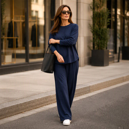 💎✨ Jetzt im Trend – Schickes Zweiteiler-Outfit – bequem und edel
