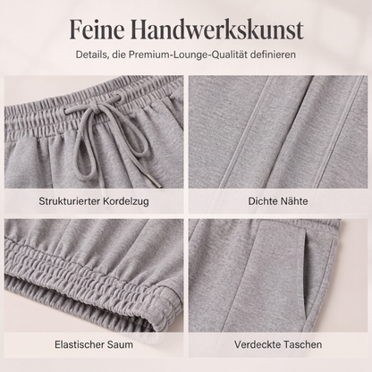 💎👖 Neuheiten – Hoch taillierte Weitbeinhose mit Kordelzug – bequem und elegant