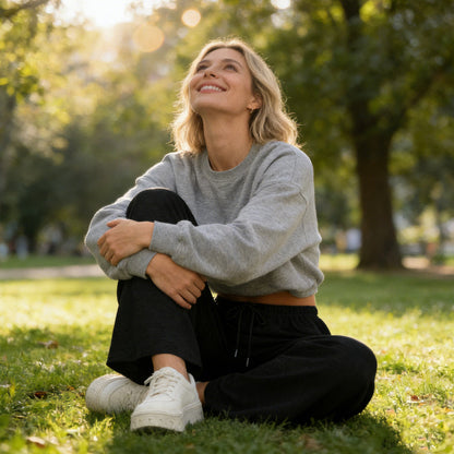 💨 Lässig & bequem – Jogginghose mit weitem Bein & Kordelzug – Weicher Stoff, moderner Schnitt & vielseitig kombinierbar