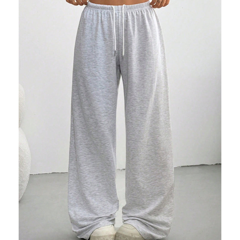 💨 Lässig & bequem – Jogginghose mit weitem Bein & Kordelzug – Weicher Stoff, moderner Schnitt & vielseitig kombinierbar