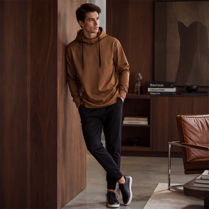 👕 50 % RABATT | Lässig, bequem & besonders – Herren Hoodie mit High-Low-Saum