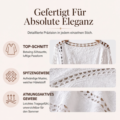 Locker sitzende Cardigan aus Hohlspitze für Damen