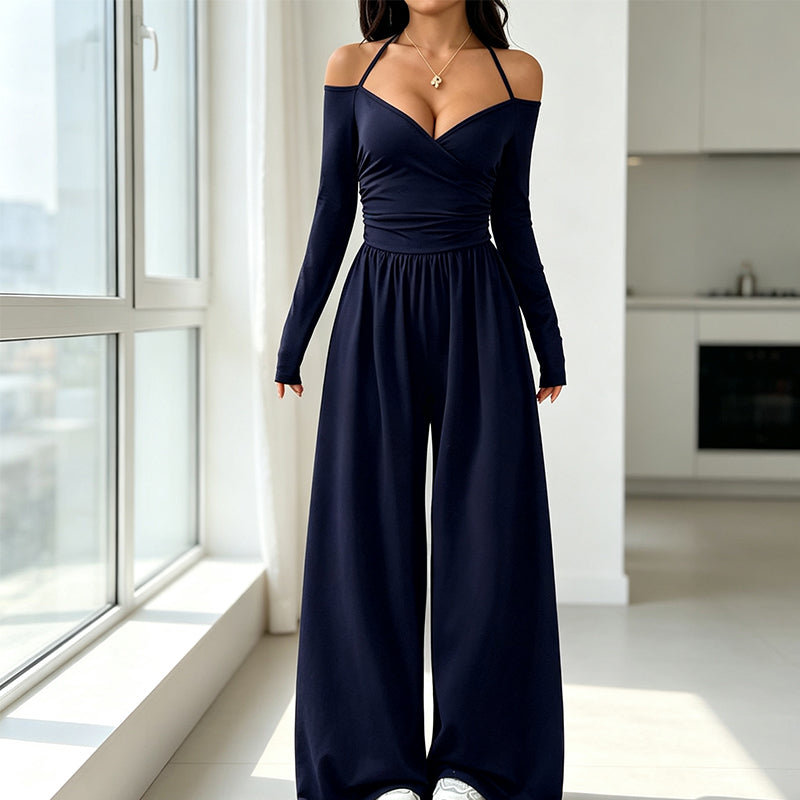 💎🌸 Bestseller – Jumpsuit mit Neckholder – perfekt für Partys