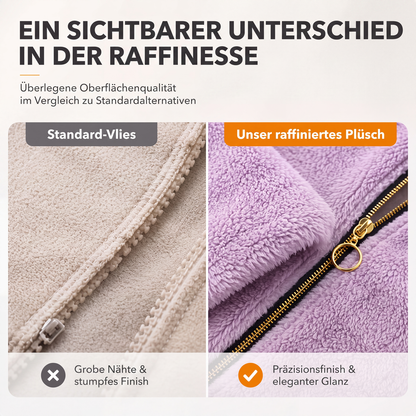 💎🧥 Kuscheliger Zip-Cardigan mit Taschen – warm und vielseitig