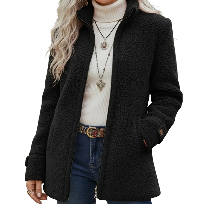 💎🧥 Bestseller – Winterjacke mit Reißverschluss – perfekt für kalte Tage