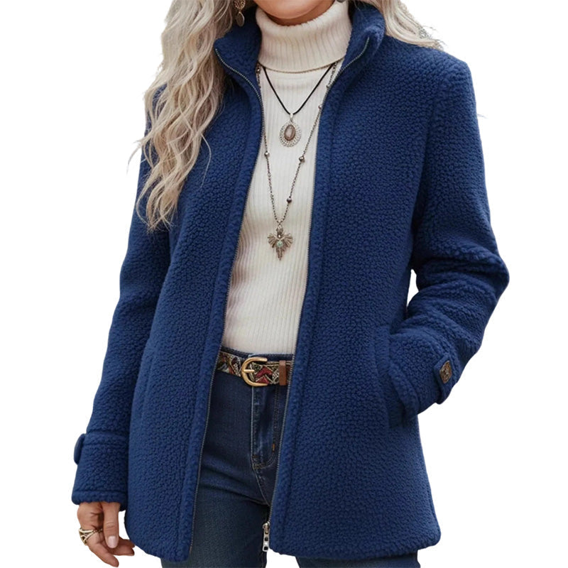 💎🧥 Bestseller – Winterjacke mit Reißverschluss – perfekt für kalte Tage