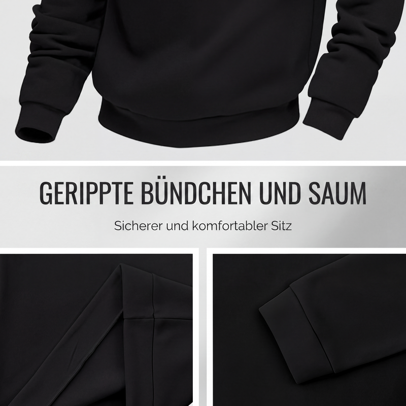 📢📢50%Rabatt!!!🎉✨Herren-Pullover mit Stehkragen und Viertelreißverschluss