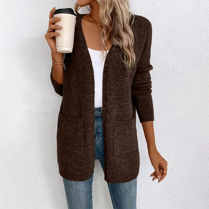 💎🛍️ Tagesangebot – Offener Strickcardigan – ideal für Alltag und Freizeit