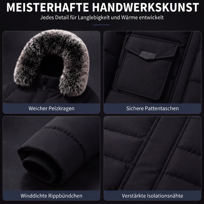 🧥❄️ Bestseller – Warme Winter-Steppjacke für Herren