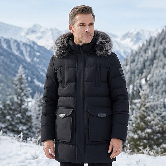 🧥❄️ Bestseller – Warme Winter-Steppjacke für Herren